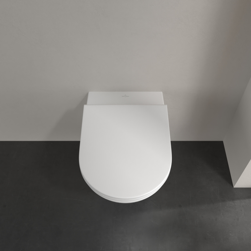 Villeroy & Boch 4670T901 - Wisząca miska WC z deską SoftClose SUBWAY 3.0 ceramika/biała