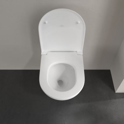 Villeroy & Boch 4670T901 - Wisząca miska WC z deską SoftClose SUBWAY 3.0 ceramika/biała