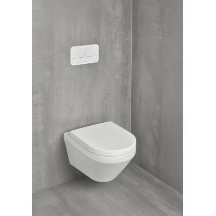 Villeroy & Boch 4694CL01 - Wisząca misa WC z deską sedesową SoftClose ARCHITECTURA ceramika/biała