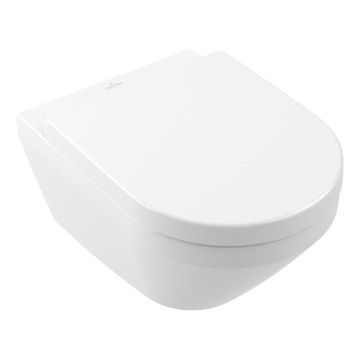 Villeroy & Boch 4694CL01 - Wisząca misa WC z deską sedesową SoftClose ARCHITECTURA ceramika/biała