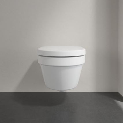 Villeroy & Boch 4694HR01 - Wisząca miska WC z deską SoftClose ARCHITECTURA ceramika/biała