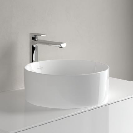 Villeroy & Boch 4A1840R1 - Umywalka nablatowa COLLARO Ø 40 cm, ceramika/biała