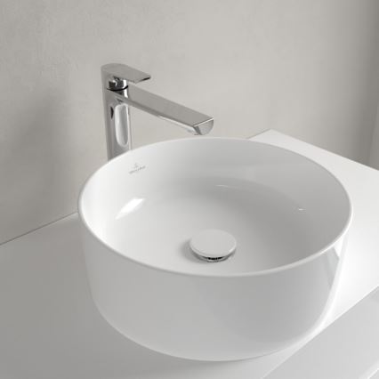 Villeroy & Boch 4A1840R1 - Umywalka nablatowa COLLARO Ø 40 cm, ceramika/biała