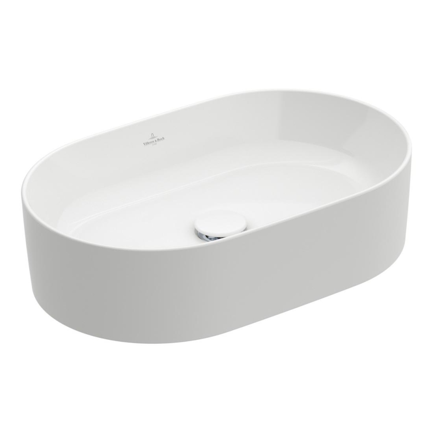 Villeroy & Boch 4A195601 - Umywalka nablatowa COLLARO 56x36 cm ceramika/biały