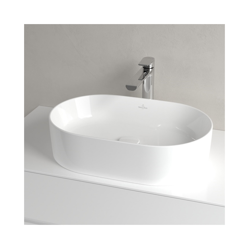 Villeroy & Boch 4A195601 - Umywalka nablatowa COLLARO 56x36 cm ceramika/biały