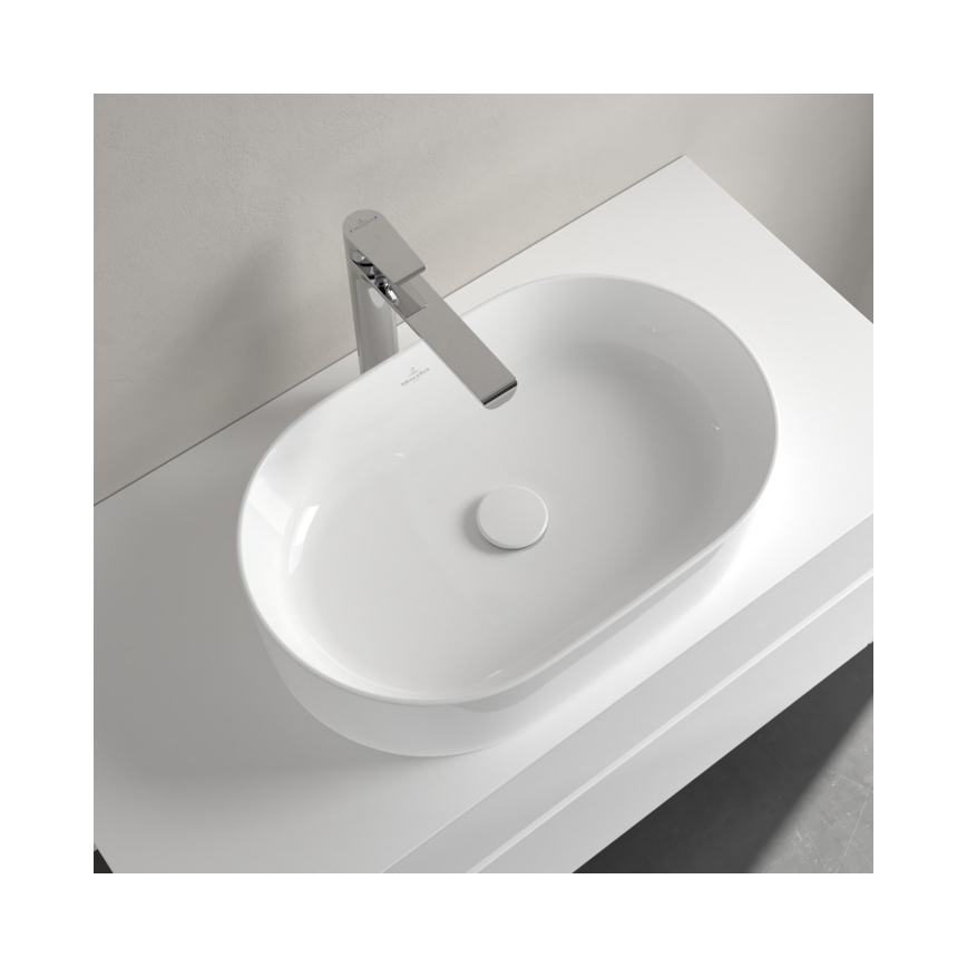 Villeroy & Boch 4A195601 - Umywalka nablatowa COLLARO 56x36 cm ceramika/biały
