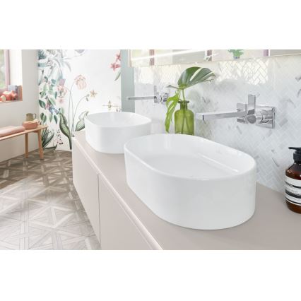 Villeroy & Boch 4A195601 - Umywalka nablatowa COLLARO 56x36 cm ceramika/biały