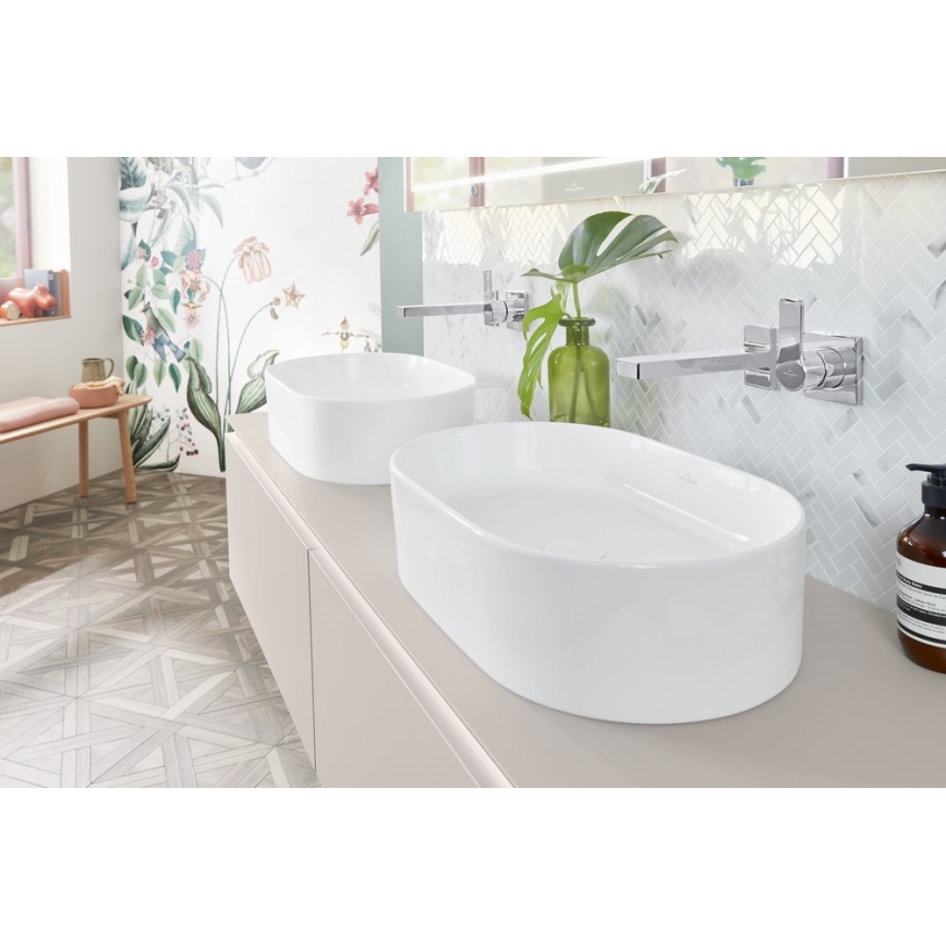 Villeroy & Boch 4A195601 - Umywalka nablatowa COLLARO 56x36 cm ceramika/biały