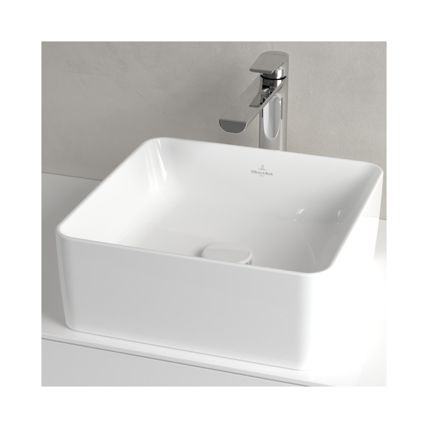 Villeroy & Boch 4A213801 - Umywalka nablatowa COLLARO 38x38 cm ceramika/biała