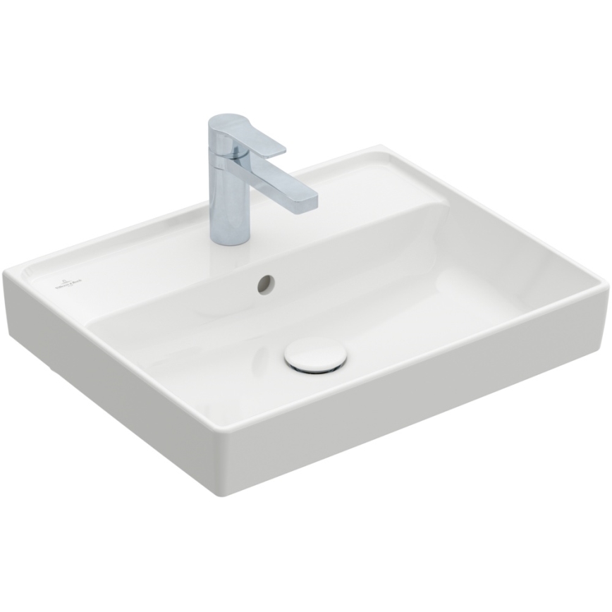Villeroy & Boch 4A335501 - Umywalka wisząca COLLARO 55 x 44 cm, ceramika/biała