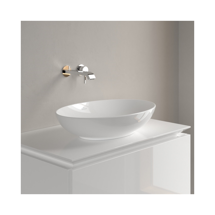 Villeroy & Boch 4A470001 - Umywalka nablatowa LOOP&FRIENDS 56x38 cm ceramika/biała
