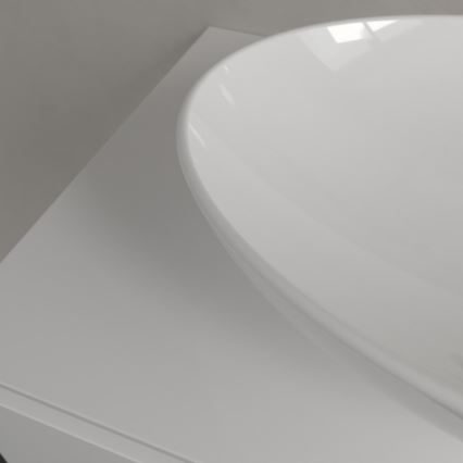 Villeroy & Boch 4A470001 - Umywalka nablatowa LOOP&FRIENDS 56x38 cm ceramika/biała