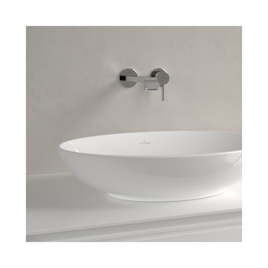 Villeroy & Boch 4A470001 - Umywalka nablatowa LOOP&FRIENDS 56x38 cm ceramika/biała