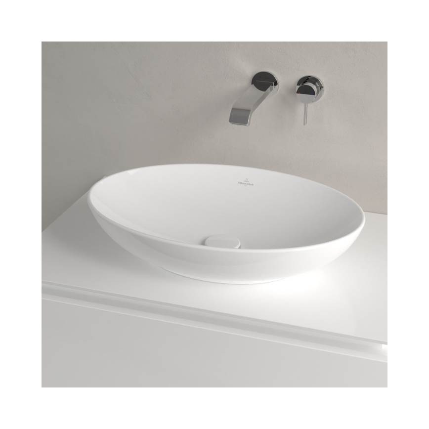 Villeroy & Boch 4A470101 - Umywalka nablatowa LOOP&FRIENDS 56x38 cm, ceramika/biała
