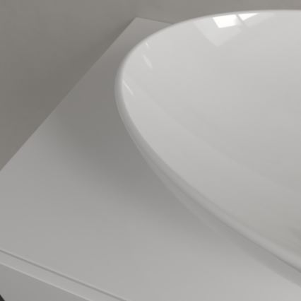 Villeroy & Boch 4A4701R1 - Umywalka nablatowa LOOP&FRIENDS 56 x 38 cm ceramika/biała