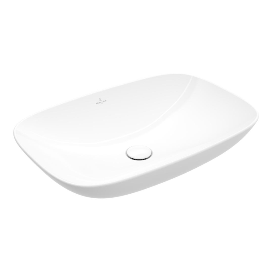 Villeroy & Boch 4A490101 - Umywalka nablatowa LOOP&FRIENDS 56 x 38 cm ceramika/biała