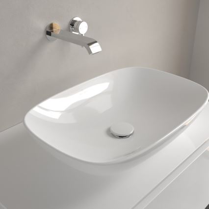 Villeroy & Boch 4A490101 - Umywalka nablatowa LOOP&FRIENDS 56 x 38 cm ceramika/biała