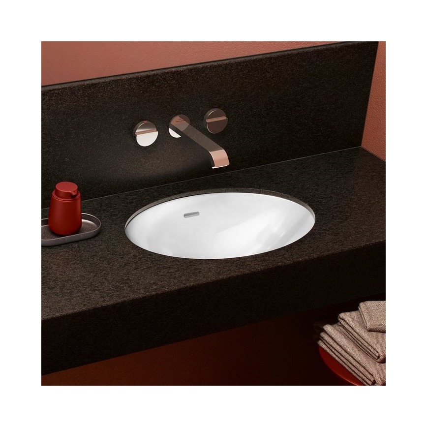 Villeroy & Boch 4A540001 - Umywalka wpuszczana LOOP&FRIENDS 48,5x32,5 cm ceramika/biała