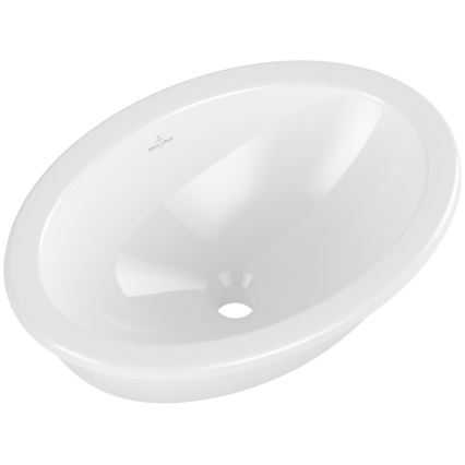 Villeroy & Boch 4A540001 - Umywalka wpuszczana LOOP&FRIENDS 48,5x32,5 cm ceramika/biała