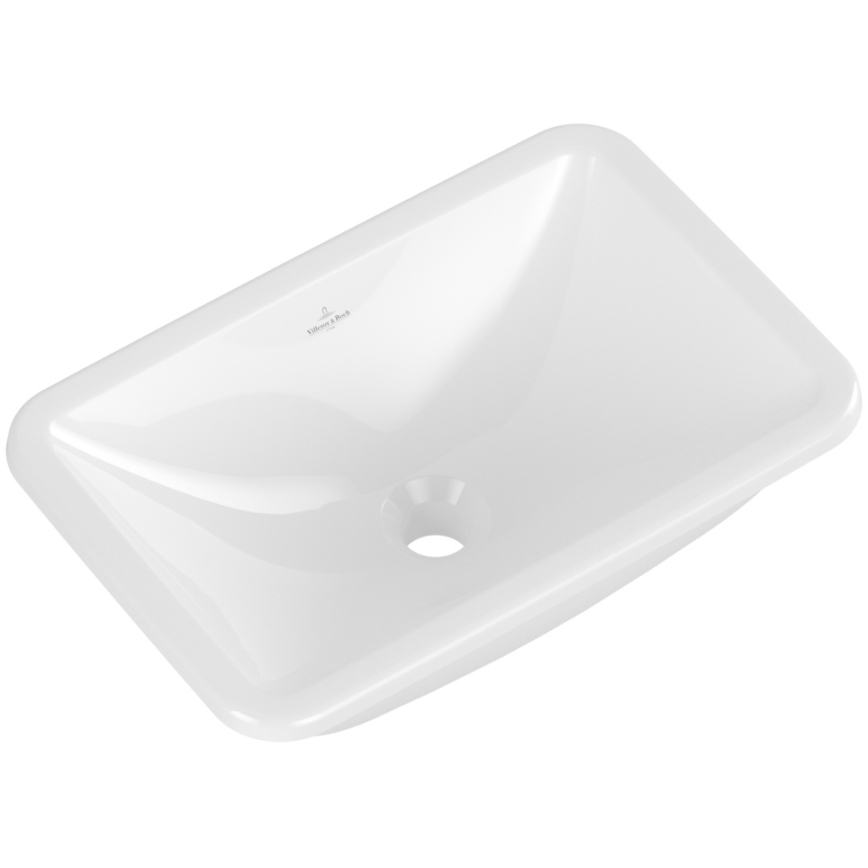 Villeroy & Boch 4A5600R1 - Umywalka wpuszczana LOOP&FRIENDS 45x28 cm ceramika/biała