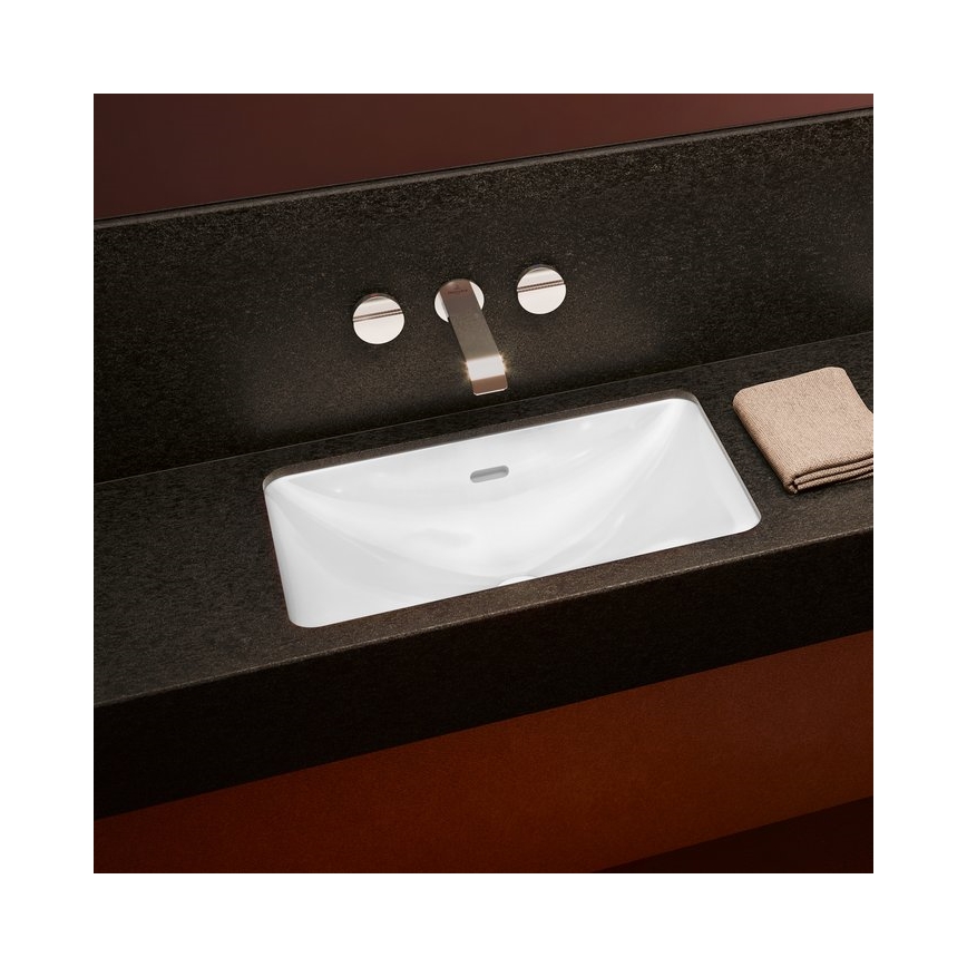 Villeroy & Boch 4A570001 - Umywalka wpuszczana LOOP&FRIENDS 54x34 cm ceramika/biała