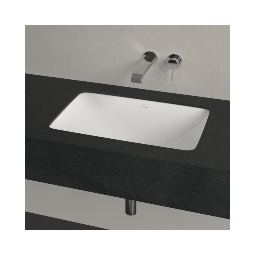 Villeroy & Boch 4A570101 - Wpuszczana umywalka LOOP&FRIENDS 54x34 cm ceramika/biała