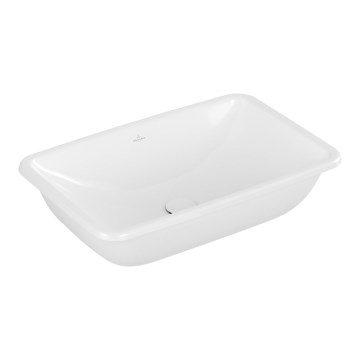 Villeroy & Boch 4A580001 - Umywalka wpuszczana LOOP&FRIENDS 61,5x38 cm ceramika/biała