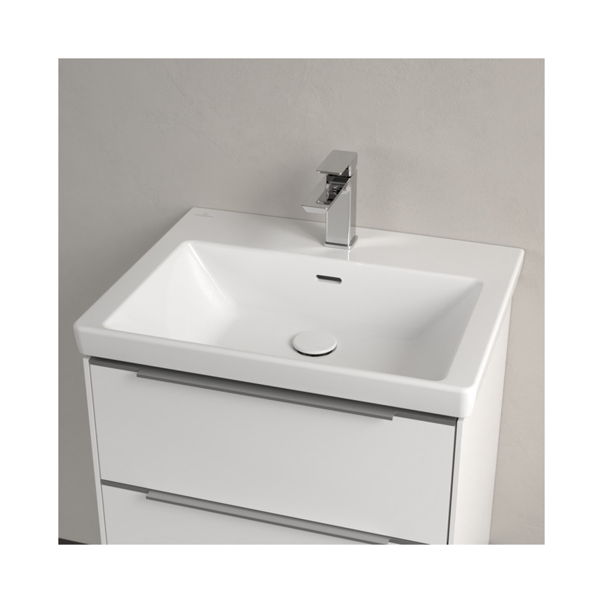 Villeroy & Boch 4A706001 - Umywalka wisząca SUBWAY 3.0 60x47 cm ceramika/biała