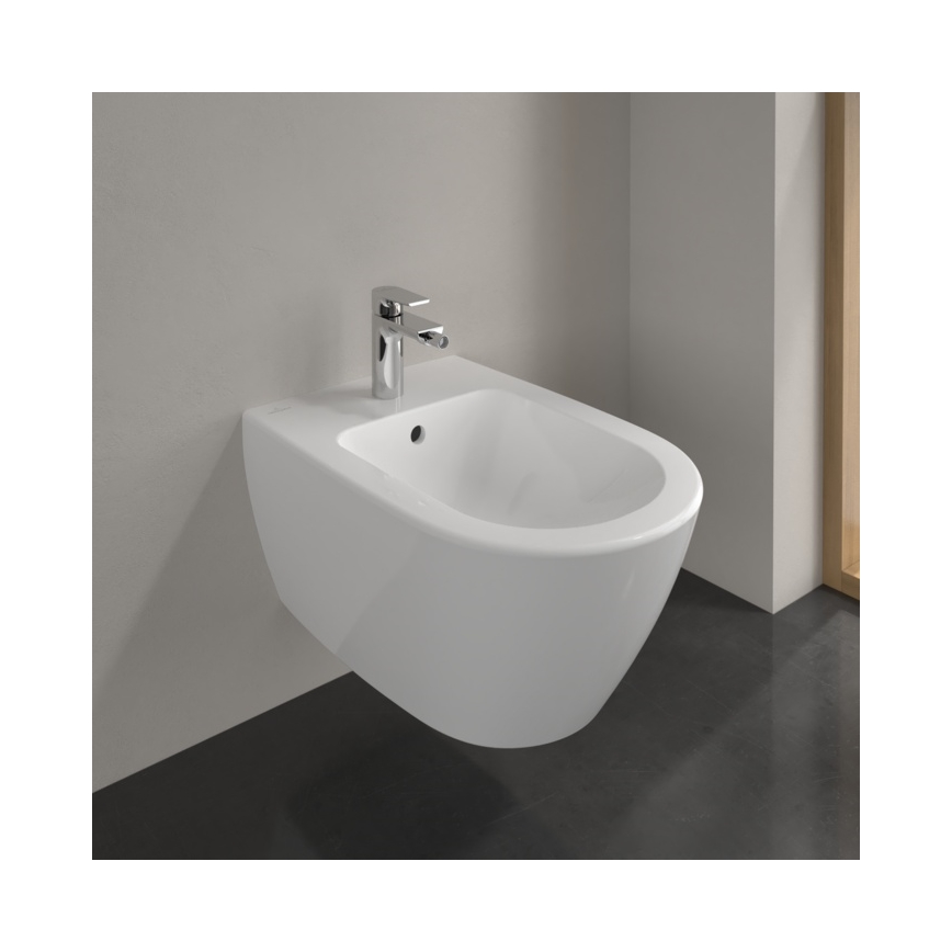 Villeroy & Boch 540000R1 - Bidet wiszący SUBWAY 2.0 37x56,5 cm ceramika/biały