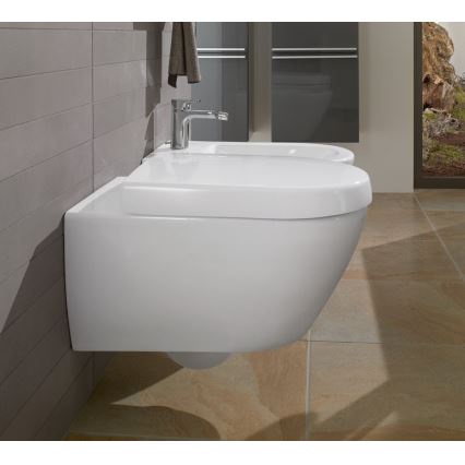 Villeroy & Boch 540000R1 - Bidet wiszący SUBWAY 2.0 37x56,5 cm ceramika/biały
