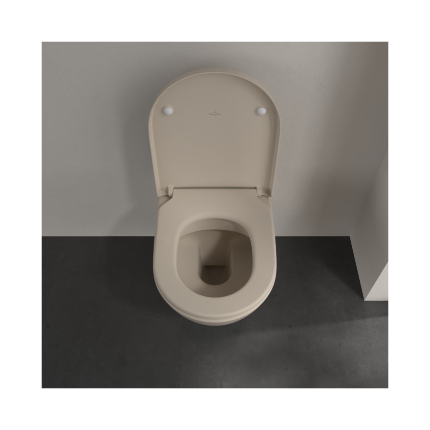 Villeroy & Boch 5614R0AM - Miska WC wisząca SUBWAY 2.0 ceramika/beżowa