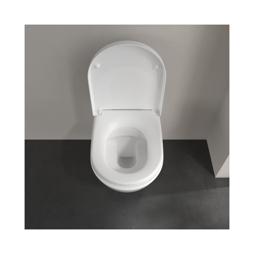Villeroy & Boch 5614R0R1 - Wisząca miska WC SUBWAY 2.0 ceramika/biała