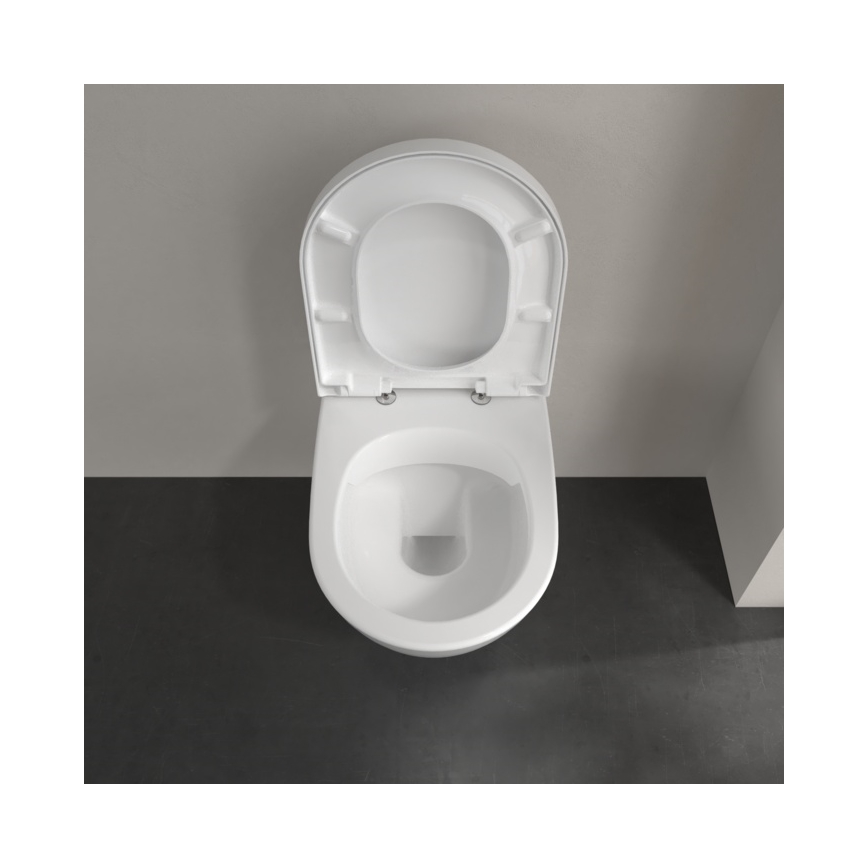 Villeroy & Boch 5614R0R1 - Wisząca miska WC SUBWAY 2.0 ceramika/biała