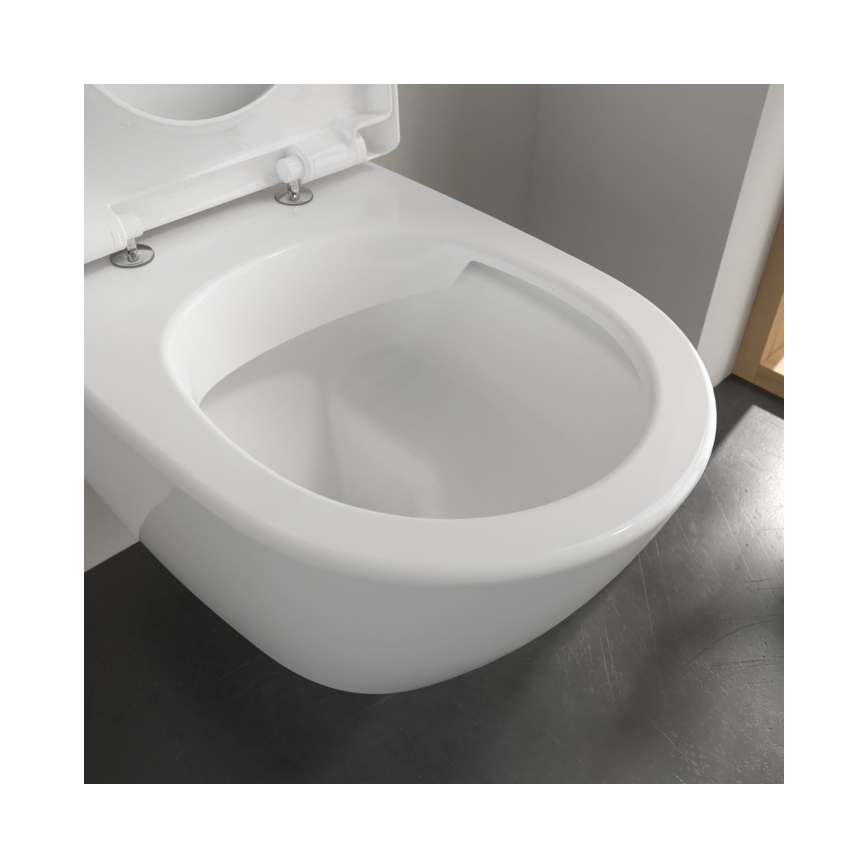 Villeroy & Boch 5614R0R1 - Wisząca miska WC SUBWAY 2.0 ceramika/biała
