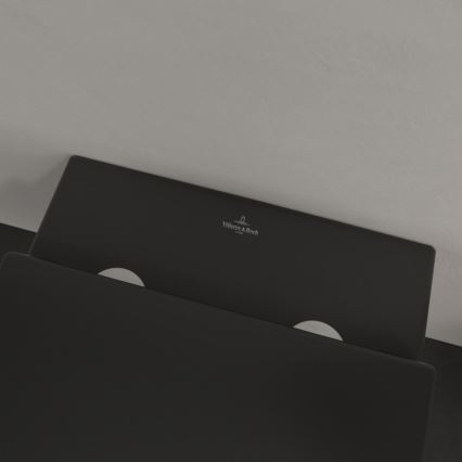 Villeroy & Boch 5614R0R7 - Wisząca miska WC SUBWAY ceramika/czarny