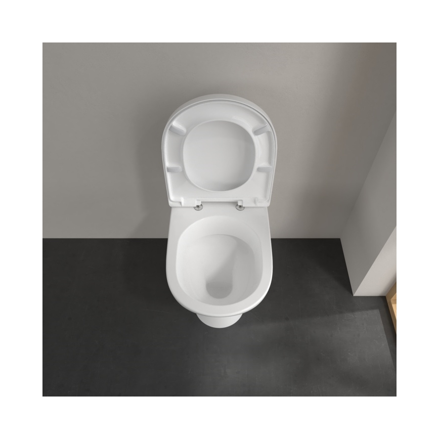 Villeroy & Boch 56571001 - Miska WC stojąca O.NOVO, ceramika/biała