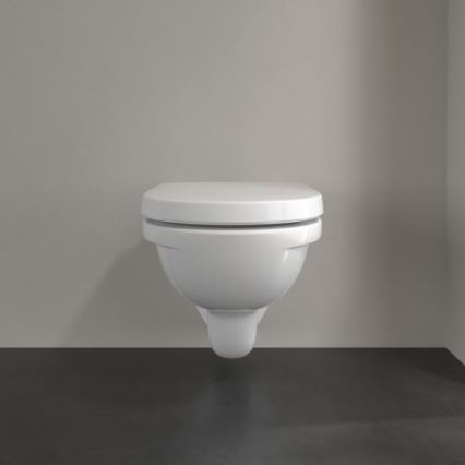 Villeroy & Boch 5660H101 - miska WC wisząca O.NOVO z deską sedesową, ceramika/biała