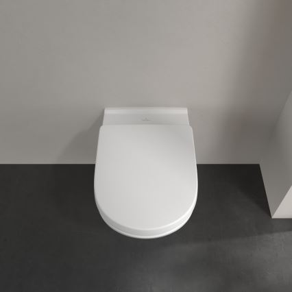 Villeroy & Boch 5660H101 - miska WC wisząca O.NOVO z deską sedesową, ceramika/biała