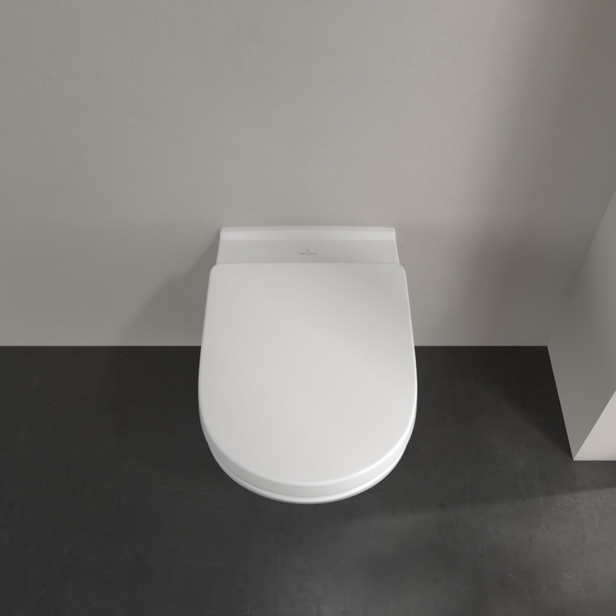 Villeroy & Boch 5660H101 - miska WC wisząca O.NOVO z deską sedesową, ceramika/biała
