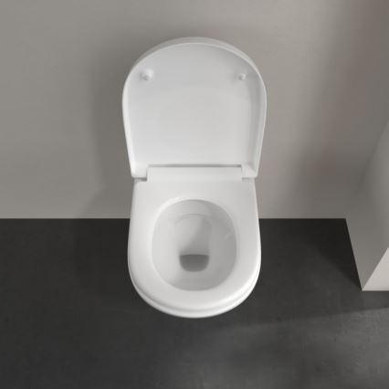 Villeroy & Boch 5660H101 - miska WC wisząca O.NOVO z deską sedesową, ceramika/biała