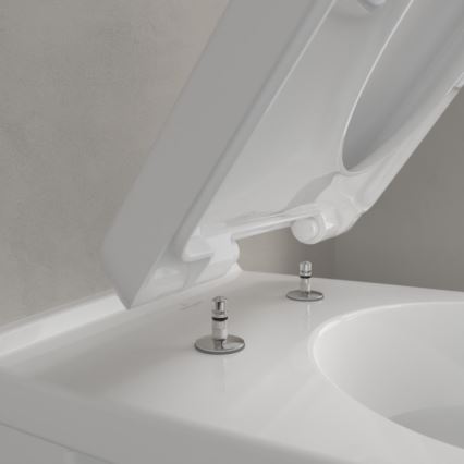 Villeroy & Boch 5660H101 - miska WC wisząca O.NOVO z deską sedesową, ceramika/biała