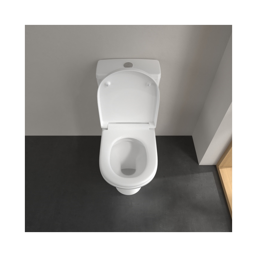 Villeroy & Boch 5661R001 - kompakt WC O.NOVO, ceramika/biały