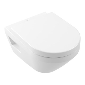 Villeroy & Boch 5684CLR1 - Wisząca miska WC z deską sedesową SoftClose ARCHITECTURA ceramika/biała