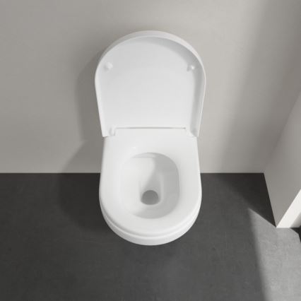 Villeroy & Boch 5684HR01 - Wisząca miska WC z deską SoftClose ARCHITECTURA, ceramika/biała
