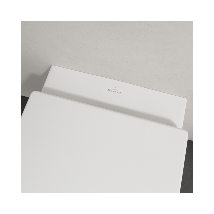 Villeroy & Boch 5684HR01 - Wisząca miska WC z deską SoftClose ARCHITECTURA, ceramika/biała