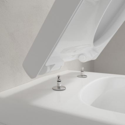 Villeroy & Boch 5684HR01 - Wisząca miska WC z deską SoftClose ARCHITECTURA, ceramika/biała