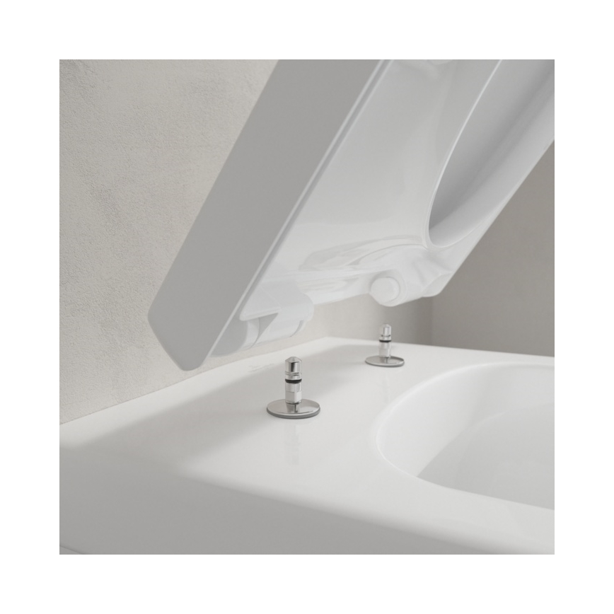 Villeroy & Boch 5684HR01 - Wisząca miska WC z deską SoftClose ARCHITECTURA, ceramika/biała