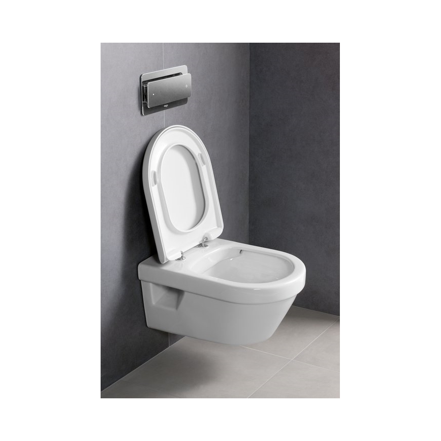 Villeroy & Boch 5684HR01 - Wisząca miska WC z deską SoftClose ARCHITECTURA, ceramika/biała