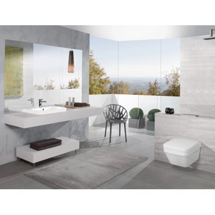 Villeroy & Boch 5685HR01 - Wisząca miska WC z deską z mechanizmem SoftClose ARCHITECTURA ceramika/biała