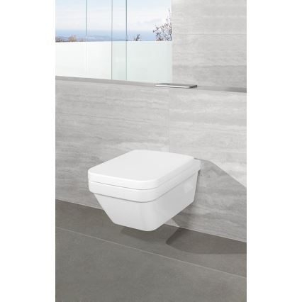 Villeroy & Boch 5685HR01 - Wisząca miska WC z deską z mechanizmem SoftClose ARCHITECTURA ceramika/biała